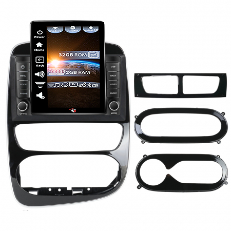 Clio 4 BH98 KH98 2012-2018 - Navigatie dedicata Renault Clio 4 BH98 KH98 2012-2018,Tesla Style, ANDROID 13,Carplay&Android Auto, 10 inch , 4GB RAM 64GB ROM, Internet, Aplicatii, Waze, GPS