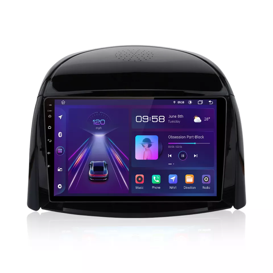 Navigatie dedicata Renault Koleos 2009-2016, 4GB RAM 32GB ROM, Octacore, Android 14, Display QLED 1K 9", DSP, Carplay&Android Auto, SIM 4G, Bluetooth, Ventilator Activ [1]
