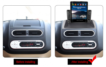 Navigatie dedicata Rover MG3 2010-2016,Tesla Style, ANDROID 13,Carplay&Android Auto, 10 inch , 8+128GB, Internet, Aplicatii, Waze, GPS [2]