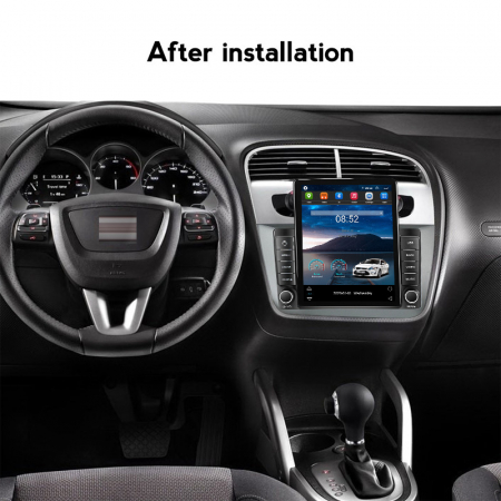 Navigatie dedicata Seat Altea 2004-2015,Tesla Style, ANDROID 13,Carplay&Android Auto, 10 inch , 8+128GB, Internet, Aplicatii, Waze, GPS [3]