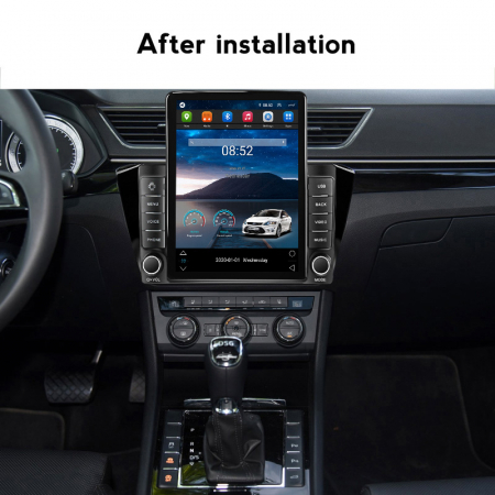 Navigatie dedicata Skoda Superb 2016-2019,Tesla Style, ANDROID 13,Carplay&Android Auto, 10 inch , 8+128GB, Internet, Aplicatii, Waze, GPS [3]