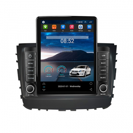 SsangYong - Navigatie dedicata SsangYong Rexton 2019,Tesla Style, ANDROID 13,Carplay&Android Auto, 10 inch , 4+64GB, Internet, Aplicatii, Waze, GPS