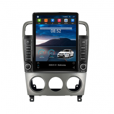 Subaru - Navigatie dedicata Subaru Forester 2004-2008,Tesla Style, ANDROID 13,Carplay&Android Auto, 10 inch , 8+128GB, Internet, Aplicatii, Waze, GPS