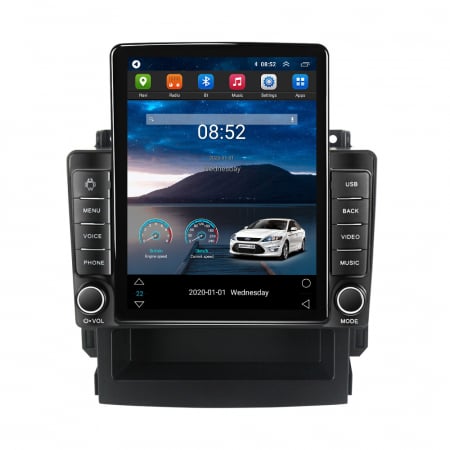 Subaru - Navigatie dedicata Subaru Forester 2017-2020,Tesla Style, ANDROID 13,Carplay&Android Auto, 10 inch , 8+128GB, Internet, Aplicatii, Waze, GPS