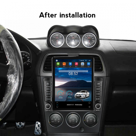 Navigatie dedicata Subaru Impreza 2002-2007,Tesla Style, ANDROID 13,Carplay&Android Auto, 10 inch , 8+128GB, Internet, Aplicatii, Waze, GPS [3]