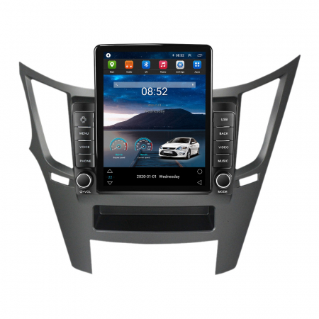 Subaru - Navigatie dedicata Subaru Legacy Outback 2009-2014,Tesla Style, ANDROID 13,Carplay&Android Auto, 10 inch , 8+128GB, Internet, Aplicatii, Waze, GPS