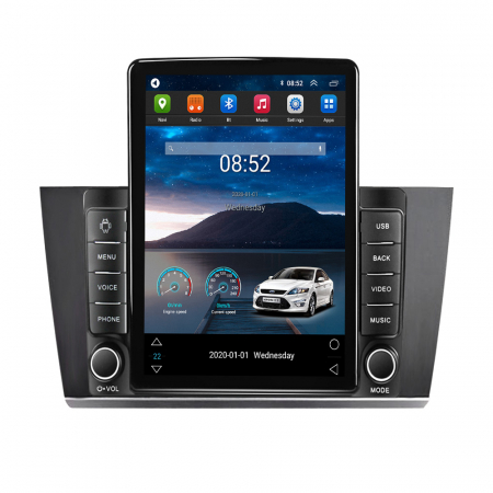 Subaru - Navigatie dedicata Subaru Legacy Outback 2015-2018,Tesla Style, ANDROID 13,Carplay&Android Auto, 10 inch , 8+128GB, Internet, Aplicatii, Waze, GPS