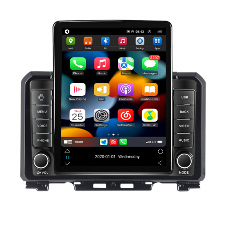 Navigatie dedicata Suzuki Jimny 2018-2020,Tesla Style, ANDROID 13,Carplay&Android Auto, 10 inch , 8+128GB, Internet, Aplicatii, Waze, GPS [1]