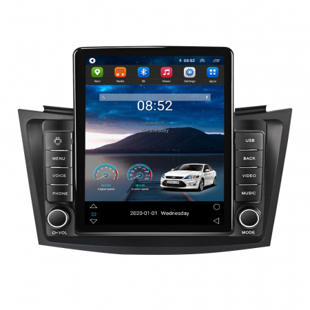 Suzuki - Navigatie dedicata Suzuki Swift 2011-2015 Tesla Style, 4GB RAM 64GB ROM, ANDROID 13, Carplay&Android Auto, 10 inch, Internet, Aplicatii, Waze, GPS
