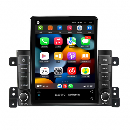 Navigatie dedicata Suzuki Vitara 2005-2015,Tesla Style, ANDROID 13,Carplay&Android Auto, 10 inch , 8+128GB, Internet, Aplicatii, Waze, GPS [1]