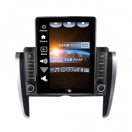 Allion 2007-2020 - Navigatie dedicata Toyota Allion 2007-2020 ,Tesla Style, ANDROID 13,Carplay&Android Auto, 10 inch , 4GB RAM 64GB ROM, Internet, Aplicatii, Waze, GPS