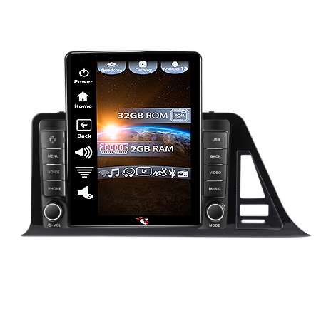 C-HR 2016-2020 - Navigatie dedicata Toyota C-HR 2016-2020 ,Tesla Style, ANDROID 13,Carplay&Android Auto, 10 inch , 4GB RAM 64GB ROM, Internet, Aplicatii, Waze, GPS