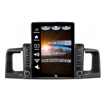 Corolla 2000-2004 - Navigatie dedicata Toyota Corolla 2000-2004,Tesla Style, ANDROID 13,Carplay&Android Auto, 10 inch , 4GB RAM 64GB ROM, Internet, Aplicatii, Waze, GPS