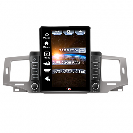 Navigatii Dedicate - Navigatie dedicata Toyota Corolla 9 E120 2004-2006,Tesla Style, ANDROID 13,Carplay&Android Auto, 10 inch , 4GB RAM 64GB ROM, Internet, Aplicatii, Waze, GPS