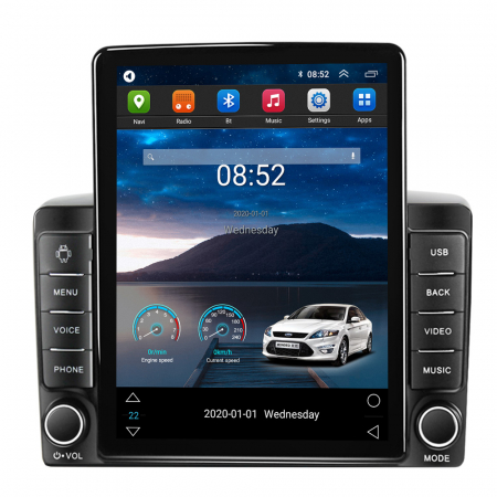 Corolla Axio 2015-2017 - Navigatie dedicata Toyota Corolla Axio 2015-2017 Tesla Style, ANDROID 13,Carplay&Android Auto, 9.7" , 4GB RAM 64GB ROM, Internet, Aplicatii, Waze, GPS