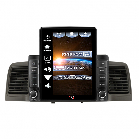Corolla EX 2007-2012 - Navigatie dedicata Toyota Corolla EX 2007-2012,Tesla Style, ANDROID 13,Carplay&Android Auto, 10 inch , 4GB RAM 64GB ROM, Internet, Aplicatii, Waze, GPS