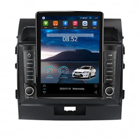 Land Cruiser 200 2008-2015 - Navigatie dedicata Toyota Land Cruiser 200 2008-2015,Tesla Style, ANDROID 13,Carplay&Android Auto, 10 inch , 4+64GB, Internet, Aplicatii, Waze, GPS