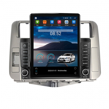 Prado 150 2009-2013 - Navigatie dedicata Toyota Prado 150 2009-2013,Tesla Style, ANDROID 13,Carplay&Android Auto, 10 inch , 4+64GB, Internet, Aplicatii, Waze, GPS
