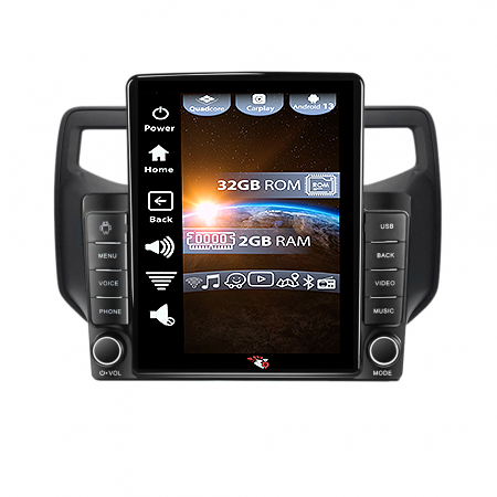 Navigatii Dedicate - Navigatie dedicata Toyota Rush 2018-2019,Tesla Style, ANDROID 13,Carplay&Android Auto, 10 inch , 4GB RAM 64GB ROM, Internet, Aplicatii, Waze, GPS