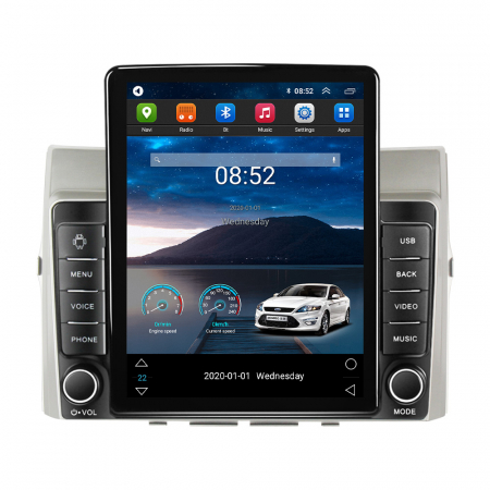 Verso 2004-2009 - Navigatie dedicata Toyota Verso 2004-2009,Tesla Style, ANDROID 13,Carplay&Android Auto, 10 inch , 4+64GB, Internet, Aplicatii, Waze, GPS