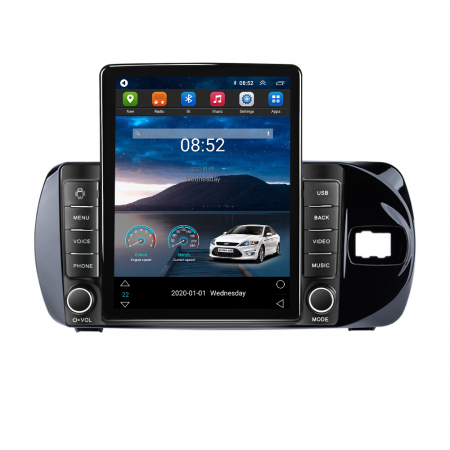 Vitz 2016-2020 - Navigatie dedicata Toyota Vitz 2016-2020 ,Tesla Style, ANDROID 13,Carplay&Android Auto, 10 inch , 4+64GB, Internet, Aplicatii, Waze, GPS