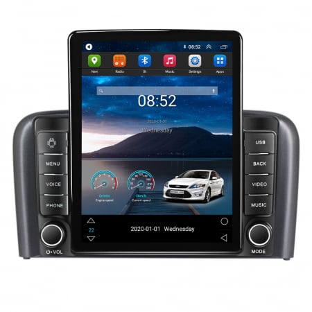 Volvo - Navigatie dedicata Volvo S80 1998-2006 Tesla Style, 8+128 GB, ANDROID 13,Carplay&Android Auto, 10 inch, Internet, Aplicatii, Waze, GPS