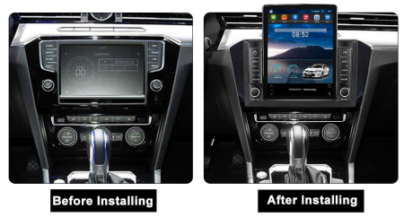 Navigatie dedicata VW Passat B8 Magotan, Tesla Style, ANDROID 13, 10 inch , 8+128GB, Internet, Aplicatii, Waze, GPS [2]