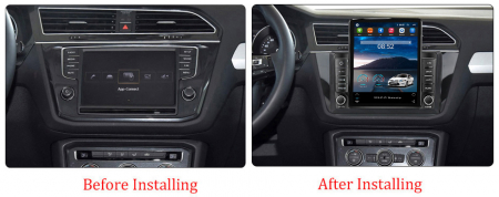 Navigatie dedicata VW Tiguan 2017-2019, Tesla Style, ANDROID 13, 10 inch , 8+128GB, Internet, Aplicatii, Waze, GPS [2]