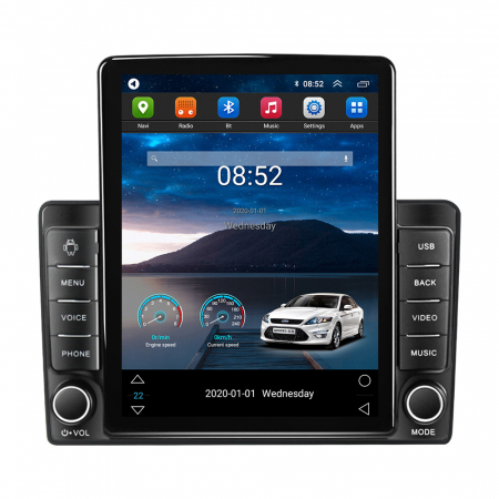Touareg - Navigatie dedicata VW Touareg 2003-2010,Tesla Style, ANDROID 13,Carplay&Android Auto, 10 inch , 4GB RAM 64GB ROM, Internet, Aplicatii, Waze, GPS