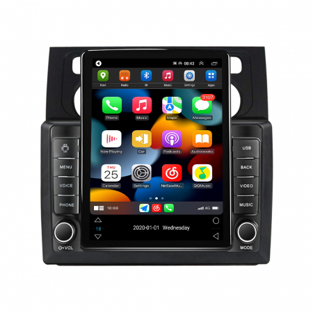 Navigatie dedicata VW Touran 2003-2010,Tesla Style, ANDROID 13, 10 inch , 8+128GB, Internet, Aplicatii, Waze, GPS [1]
