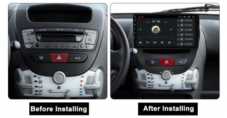 Navigatie dedicata Peugeot 107 2009-2015, 4GB RAM 64GB ROM, Octacore, Android 13, Display QLED 10", DSP, Carplay, Android Auto, Internet, Youtube, Waze, WIFI, Bluetooth [4]