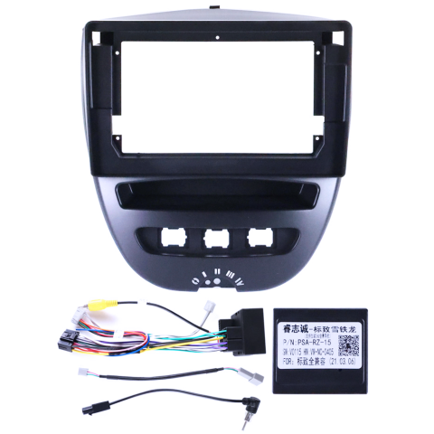 Navigatie dedicata Peugeot 107 2009-2015, 4GB RAM 64GB ROM, Procesor Qualcomm Octacore, Android 14, Rezolutie 2K, Display QLED 9", DSP, Carplay&Android Auto, SIM 4G [5]
