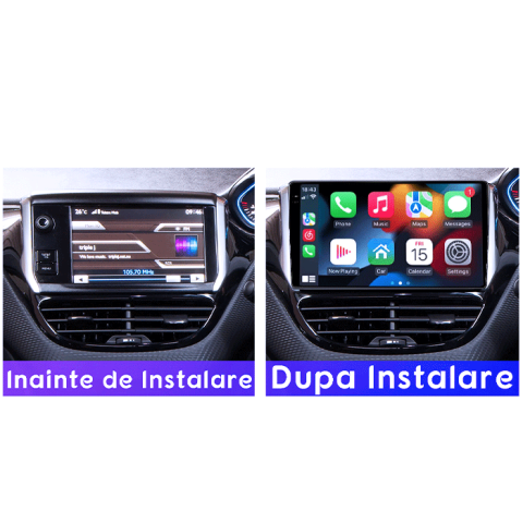 Navigatie dedicata Peugeot 2008 (2015), 4GB RAM 64GB ROM, Procesor Qualcomm Octacore, Android 14, Rezolutie 2K, Display QLED 9", DSP, Carplay&Android Auto, SIM 4G [6]