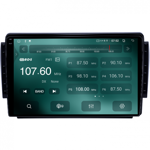 Navigatie dedicata Peugeot 2008 (2015), 4GB RAM 64GB ROM, Quad Core, Display 9" QLED 1K, Carplay, Android 14, Bluetooth, Magazin Play, Suport Camere AHD [2]