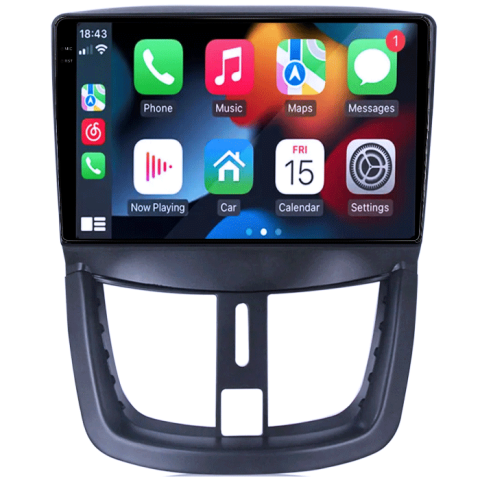 Navigatie dedicata Peugeot 207 2006-2015, 8GB RAM 128GB ROM, Octacore, Platforma TS18, Android 14, Display QLED 9â, Suporta camera 360Âş, DSP, Carplay&Android Auto, SIM 4G, Ventilator Activ [8]