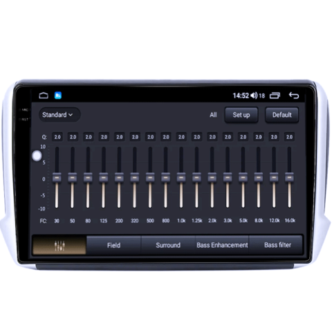 Navigatie dedicata Peugeot 208 / 2008 2012-2020, 8GB RAM 128GB ROM, Octacore, Platforma TS18, Android 14, Display QLED 9", Suporta camera 360", DSP, Carplay&Android Auto, SIM 4G, Ventilator Acti [7]