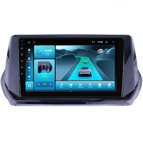 Navigatie dedicata Peugeot 208/2008 2019+, 4GB RAM 64GB ROM, Octacore, Android 14, Display QLED 9", DSP, Carplay&Android Auto, SIM 4G, Ventilator Activ [2]