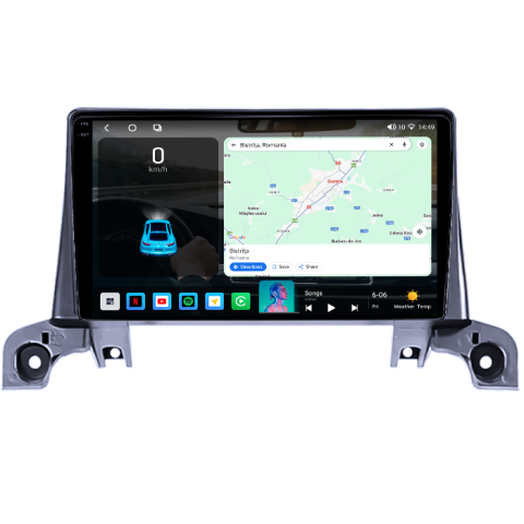 Navigatie dedicata Peugeot 3008 2017-2020, 4GB RAM 32GB ROM, Octacore, Android 14, Display QLED 1K 9", DSP, Carplay&Android Auto, SIM 4G, Bluetooth, Ventilator Activ [1]