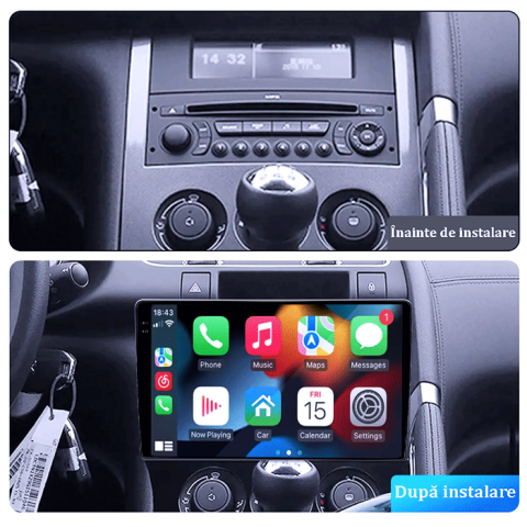 Navigatie dedicata Peugeot 3008/5008 2009-2016, 4GB RAM 64GB ROM, Procesor Qualcomm Octacore, Android 14, Rezolutie 2K, Display QLED 9", DSP, Carplay&Android Auto, SIM 4G [4]