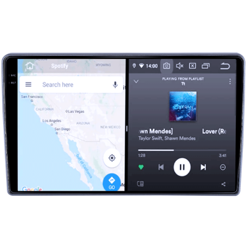 Navigatie dedicata Peugeot 307 2001-2008, 8GB RAM 128GB ROM, Octacore, Platforma TS18, Android 14, Display QLED 9", Suporta camera 360", DSP, Carplay&Android Auto, SIM 4G, Ventilator Activ [4]