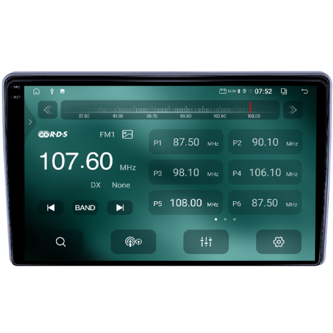 Navigatie dedicata Peugeot 307 2001-2008, 8GB RAM 128GB ROM, Octacore, Platforma TS18, Android 14, Display QLED 9", Suporta camera 360", DSP, Carplay&Android Auto, SIM 4G, Ventilator Activ [2]