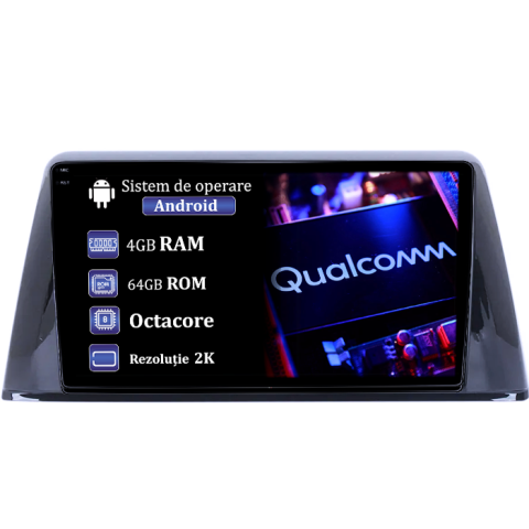 308 2016-2018 - Navigatie dedicata Peugeot 308 2016-2018, 4GB RAM 64GB ROM, Procesor Qualcomm Octacore, Android 14, Rezolutie 2K, Display QLED 9", DSP, Carplay&Android Auto, SIM 4G