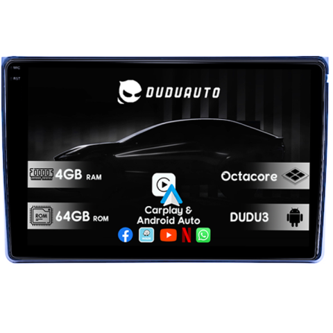 Navigatii Dedicate - Navigatie dedicata Citroen C5 2008-2017 DUDU3, 4GB RAM 64GB ROM, Octacore, Platforma 8581, Android, Display QLED 10", DSP, Carplay&AndroidAuto