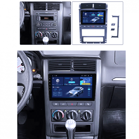 Navigatie dedicata Peugeot 405 2010-2019, 4GB RAM 64GB ROM, Octacore, Android 14, Display QLED 1K 9", Carplay&Android Auto, SIM 4G, Ventilator Activ [4]