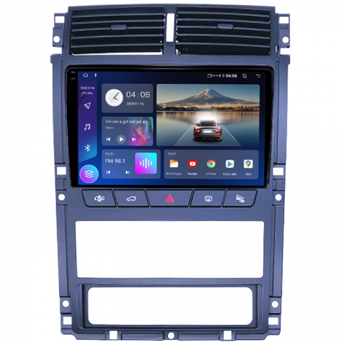 Navigatie dedicata Peugeot 405 2010-2019, 4GB RAM 64GB ROM, Quad Core, Display 9" QLED 1K, Carplay, Android 14, Bluetooth, Magazin Play, Suport Camere AHD [1]