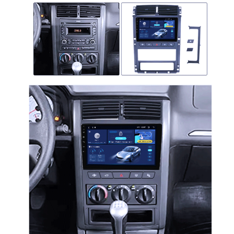 Navigatie dedicata Peugeot 405 2010-2019, 8GB RAM 128GB ROM, Octacore, Platforma TS18, Android 14, Display QLED 9", Suporta camera 360", DSP, Carplay&Android Auto, SIM 4G, Ventilator Activ [4]