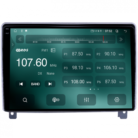 Navigatie dedicata Peugeot 407 2004-2011, 4GB RAM 64GB ROM, Quad Core, Display 9" QLED 1K, Carplay, Android 14, Bluetooth, Magazin Play, Suport Camere AHD [2]