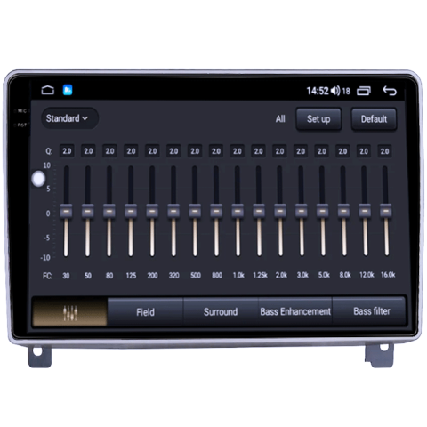 Navigatie dedicata Peugeot 407 2004-2011, 8GB RAM 128GB ROM, Octacore, Platforma TS18, Android 14, Display QLED 9", Suporta camera 360", DSP, Carplay&Android Auto, SIM 4G, Ventilator Activ [7]