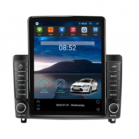 Peugeot - Navigatie dedicata Peugeot 407 2004-2011 ,Tesla Style, ANDROID 13,Carplay&Android Auto, 10 inch , 8+128GB, Internet, Aplicatii, Waze, GPS
