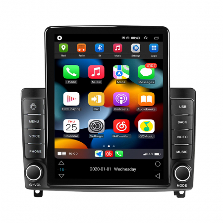 Navigatie dedicata Peugeot 407 2004-2011 ,Tesla Style, ANDROID 13,Carplay&Android Auto, 10 inch , 8+128GB, Internet, Aplicatii, Waze, GPS [1]